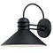 Westinghouse Fixture Wall Outdoor 60W Watts Creek, Textured Black White Intr Shade 6360800 - alternate 4